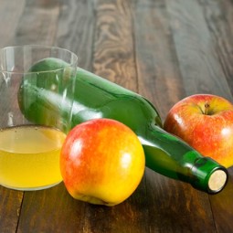 Botella de sidra ecológica